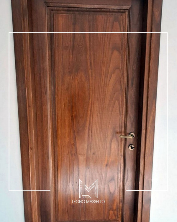 Porte in Paulownia stile antico